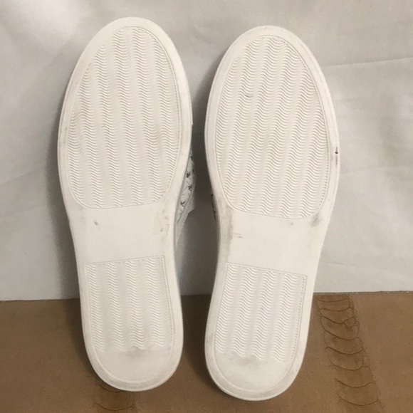 Rachel Zoe White Woven Leather Mules Slippers - Picture 5 of 8